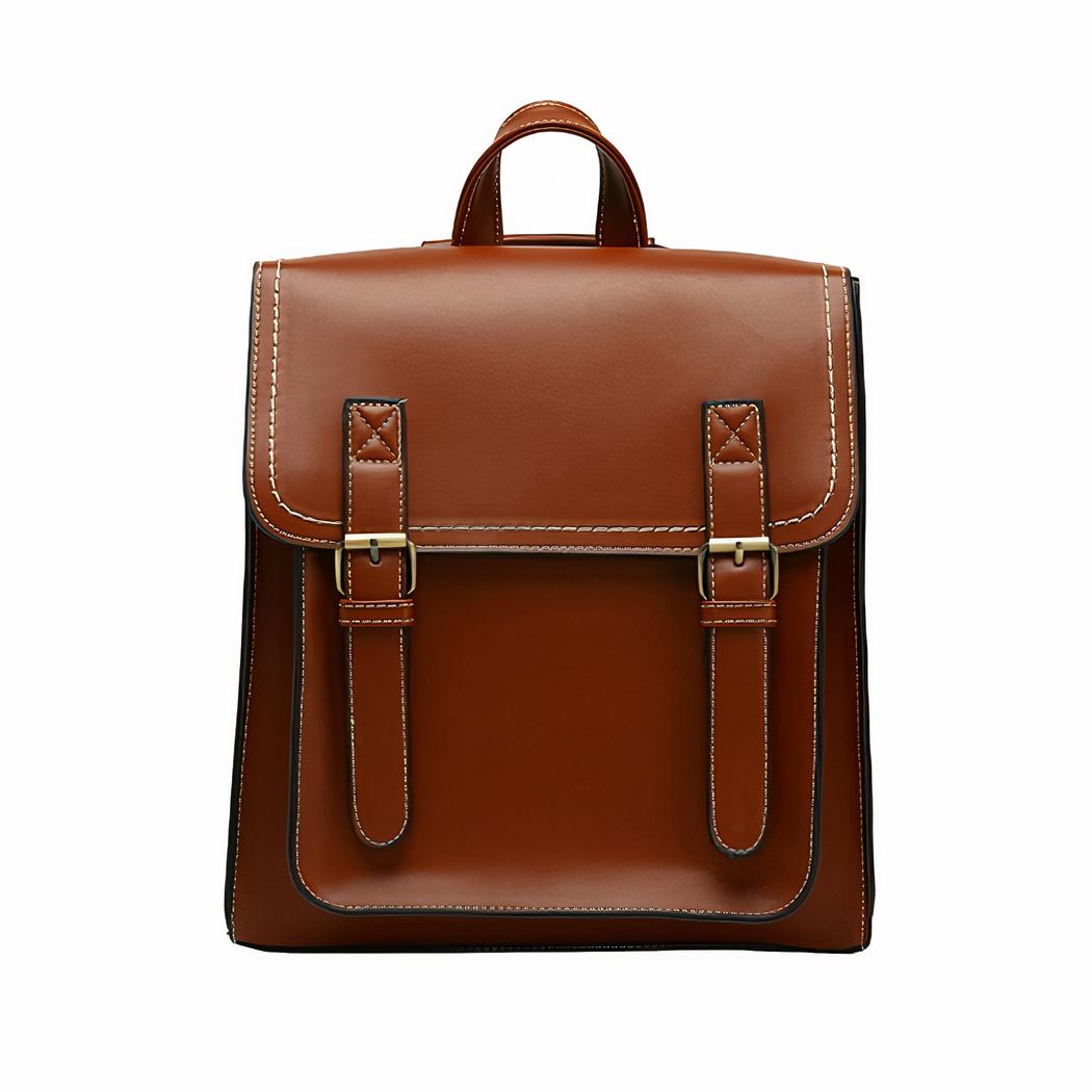 Vintage rugzak schooltas stijl - Afbeelding 9