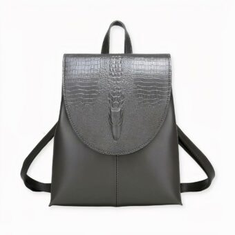 Ontdek deze elegante iriserende damesrugzak, die stijl zal toevoegen aan al uw dagelijkse outfits. Gemaakt van iriserend imitatieleer en met zijn gestructureerde ontwerp en capaciteit is deze tas een ideale metgezel voor de actieve vrouw van vandaag.