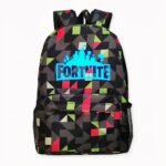 Fortnite fosforescerende rugzakken - Zwart, met blauw fortnite-motief. Goede kwaliteit en zeer trendy.