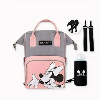 Disney Mickey kinderrugzak - Roze - Luiertas. Goede kwaliteit en geweldig ontwerp.