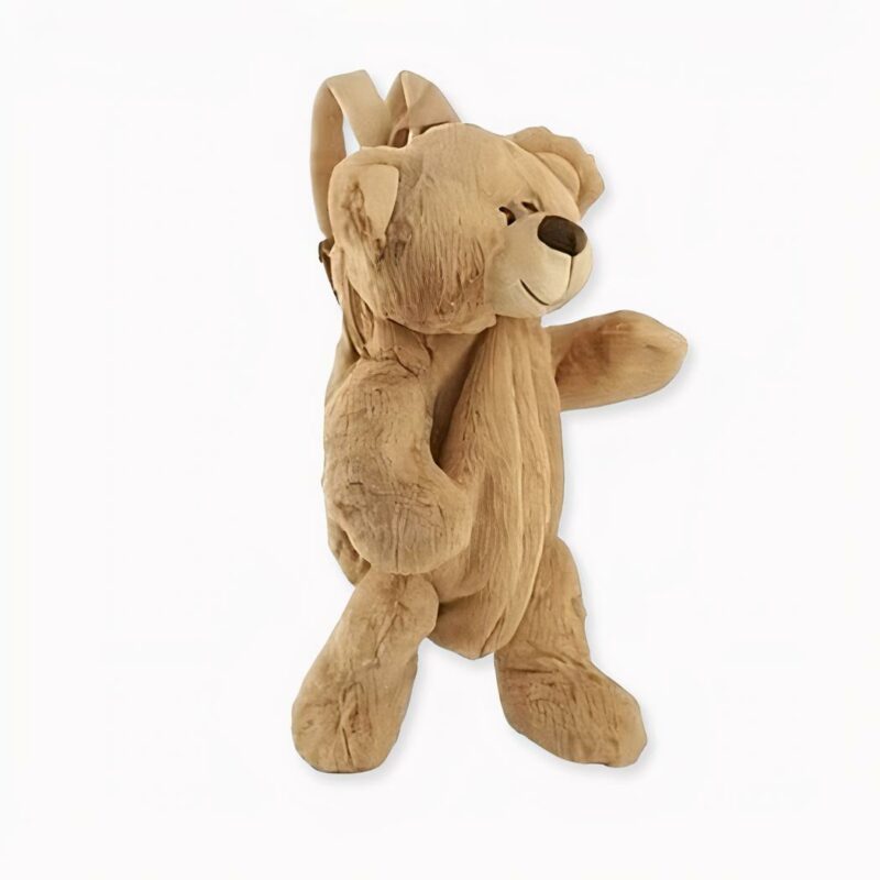 Kinderrugzak met teddybeer - Beige - Teddybeer.