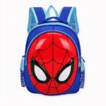 3D Spiderman masker rugzak in blauw, hoge kwaliteit en zeer trendy.