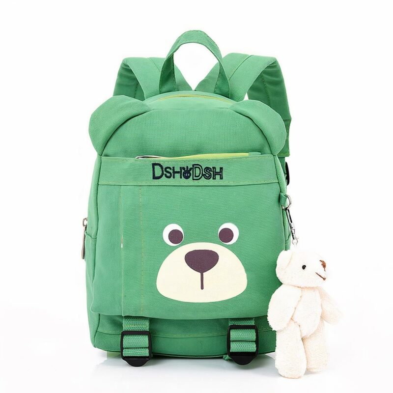 Teddybeer rugzak - Groen - Schoolrugzak Rugzak voor jongens