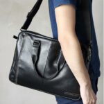Leren handtas