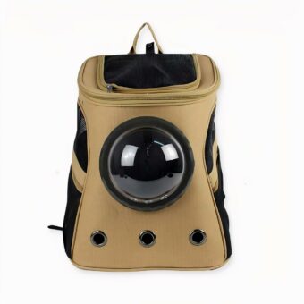 Ontdek deze prachtige grote rugzak met ruimtecapsule voor huisdieren. Hij is perfect voor het vervoer van kleine of middelgrote honden of katten. Of het nu voor een korte wandeling is of voor een lange reis, uw metgezel reist comfortabel en veilig in deze tas.