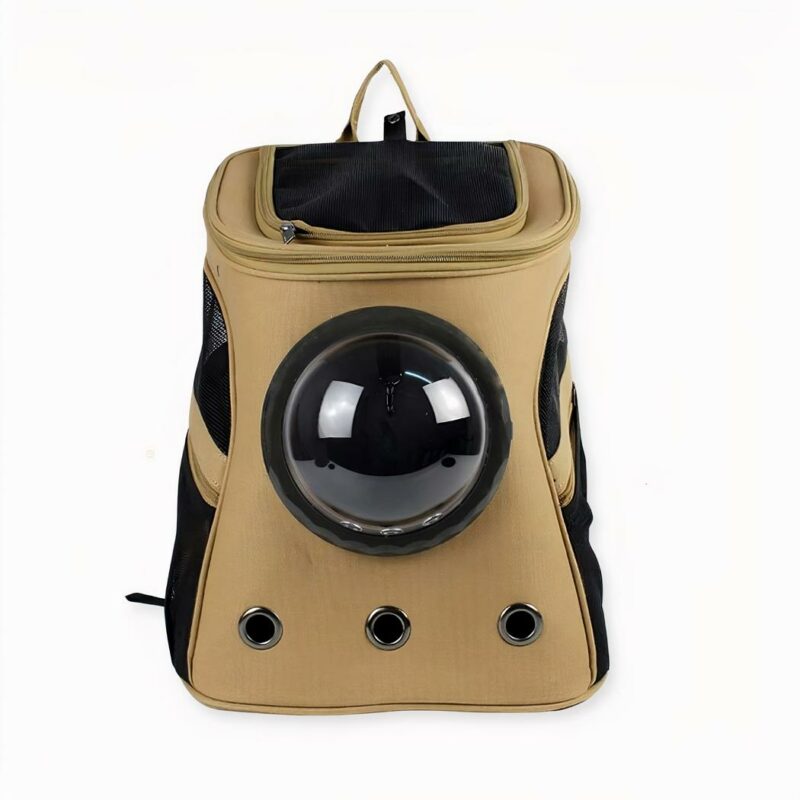 Ontdek deze prachtige grote rugzak met ruimtecapsule voor huisdieren. Hij is perfect voor het vervoer van kleine of middelgrote honden of katten. Of het nu voor een korte wandeling is of voor een lange reis, uw metgezel reist comfortabel en veilig in deze tas.