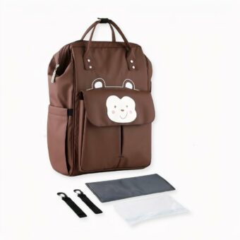 Deze babyrugzak met het cartooneske honden- of berenontwerp zal uw baby geweldig vinden. Stop het sproeien van uw baby als u onderweg of op vakantie bent. Deze cartooneske rugzak is praktisch en comfortabel en is het ideale accessoire voor mensen die hun baby veilig willen houden.