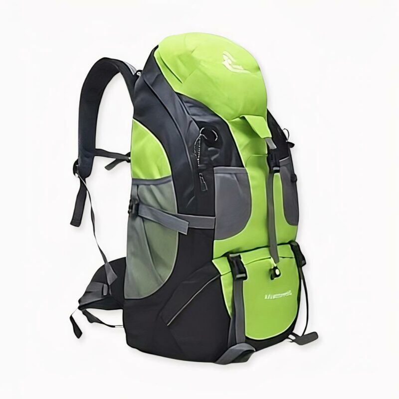 Trekkersrugzak, 50L - Groen - Trekkersrugzak