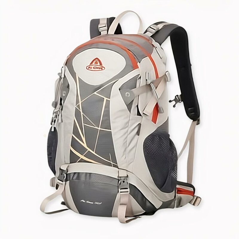 Waterdichte rugzak voor heren - Grijs - Rugzak Wandelrugzak