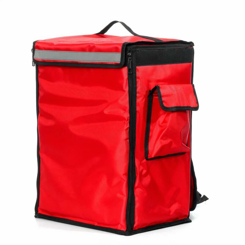 Grote isothermische en thermische rugzak - Rood - Pizza Sortir