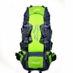 Grote wandelrugzak (80L) - Groen - Rugzak Wandelrugzak