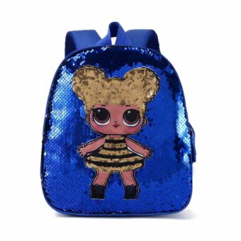 LOL Suprise kinderrugzak - Blauw - Poppenrugzak