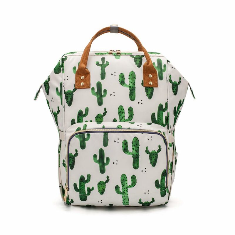 Luiertas in retrostijl - Groen - Luiertas
