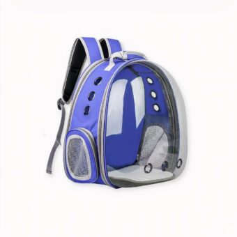 Met deze rugzak voor huisdieren hoeft uw huisdier niet thuis te laten als u gaat picknicken of kamperen. Deze uitbreidbare reisrugzak voor huisdieren verandert in een ruim nest om uw huisdier comfort en ruimte te bieden. De ventilatiegaten zorgen ervoor dat uw kat of kleine hond frisse lucht krijgt.