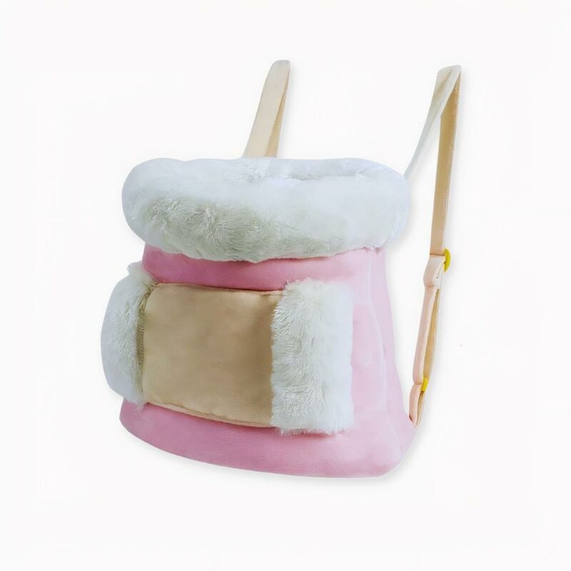 Uw huisdier zal de winter gezellig naast u doorbrengen inze prachtige, zachte en warme kattendraagtas. Hij heeft zelfs zijzakken zodat uw handen kunt verwarmen en uw huisdier kunt knuffelen.