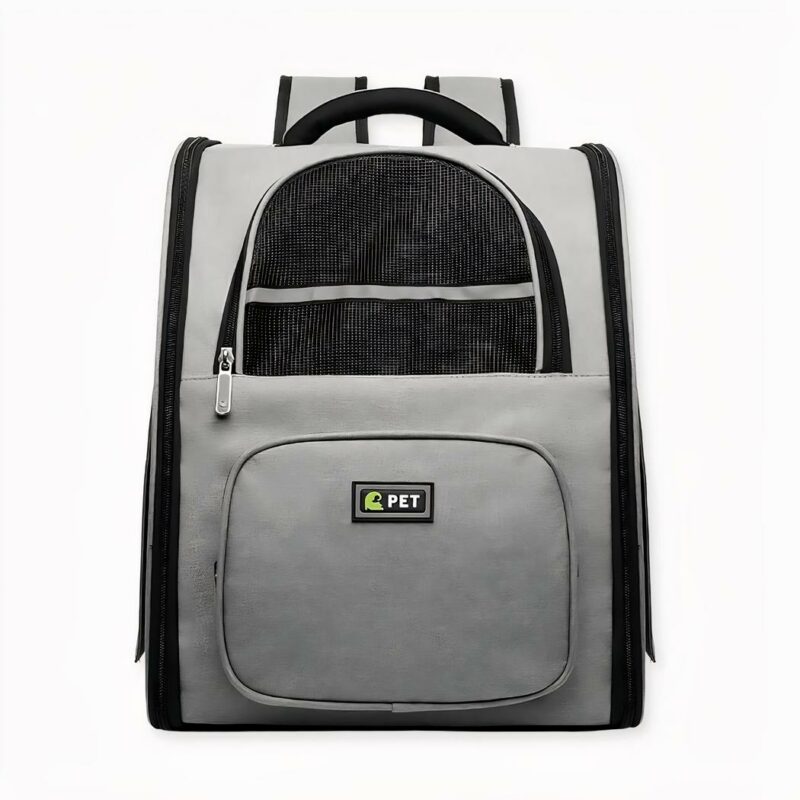 Wilt u uw kat of hond meenemen op een uitstapje naar buiten? Zorg dat ze zo comfortabel mogelijk hebben met deze grote ademende rugzak van gaas voor huisdieren. Het is een robuuste constructie die even comfortabel als praktisch is, want hij is gemakkelijk schoon te maken en te onderhouden met weinig onderhoud.