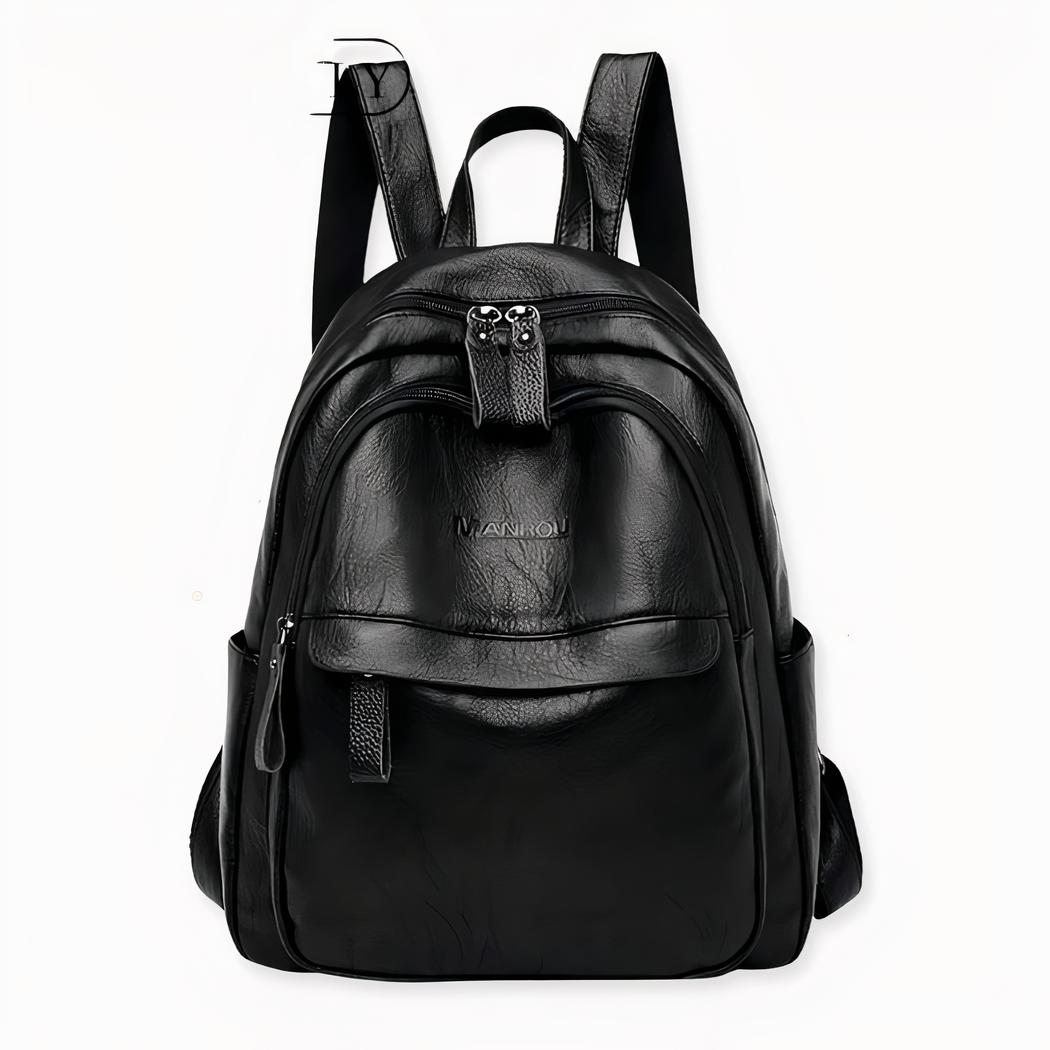 Deze damesrugzak kan gebruikt worden als tas voor school, werk of dagelijkse zwerftochten. Deze rugzak van kunstleer is een stijlvolle, elegante aanvulling op elke garderobe. Het is de perfecte aanvulling op een chique, vintage look. Deze tas is verkrijgbaar in twee verschillende kleuren.