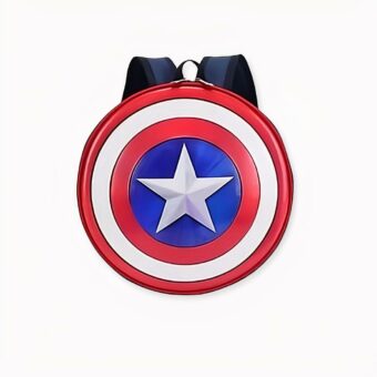 Captain America minirugzak voor kinderen - Blauw - Captain America's schild