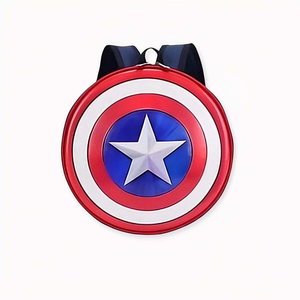 Captain America minirugzak voor kinderen - Blauw - Captain America's schild