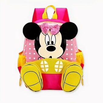 Minnie Mouse roze rugzak - Minnie Mouse Mickey de muis, goede kwaliteit en erg trendy.