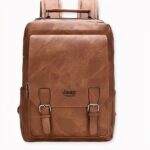 Designer leren rugzak voor mannen, goede kwaliteit en zeer trendy.