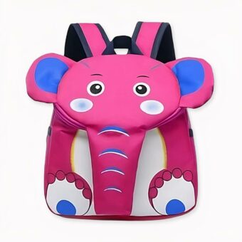 Kinderrugzak olifant - Roze - Schoolrugzak Rugzak