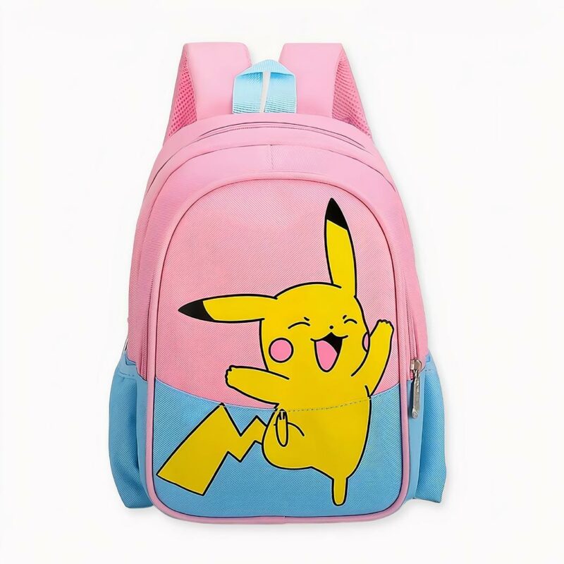 Pikachu bedrukte rugzak voor kinderen - Marineblauw - Pikachu rugzak