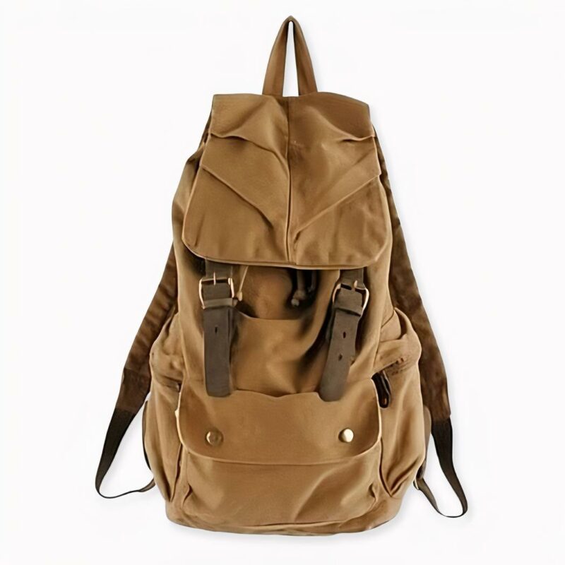 Sac_à_dos_voyage_tendance_en_toile_2 Trendy reisrugzak van canvas. Goede kwaliteit en
