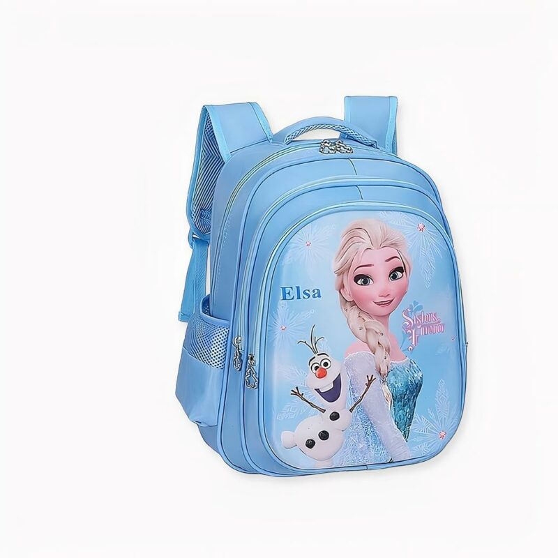 Disney Elsa schooltas voor meisjes - Roze, S - Gelé Elsa
