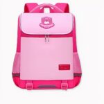 Waterdichte schooltas voor kinderen in roze. Goede kwaliteit en zeer modieus.