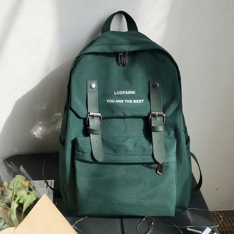 Hippe nieuwe tienerrugzak - Groen - Rugzak