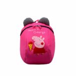 Kinderrugzak Peppa Pig - Roze - Georges Cochon Kidzroom Peppa Pig Be Happy Rugzak