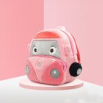 Rugzak pluche brandweerwagen - Roze - Pluche Dier