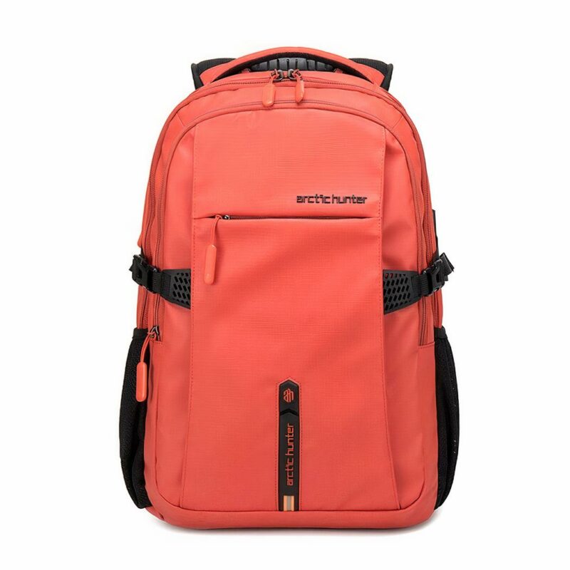 Reisrugzak met anti-diefstalslot - Oranje - Laptop rugzak Arctic Hunter
