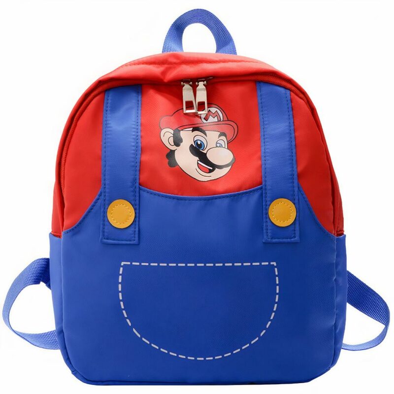 Super Mario schooltas voor kinderen - Rood - Rugzakken Rugzakken voor kinderen