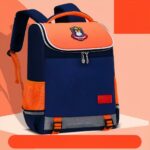 Waterdichte schooltas voor kinderen - Oranje - Schoolrugzak Rugzak