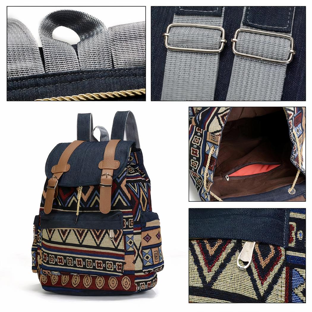 Pour Rugzak Vintage etnische rugzak - Mijn Rugzak