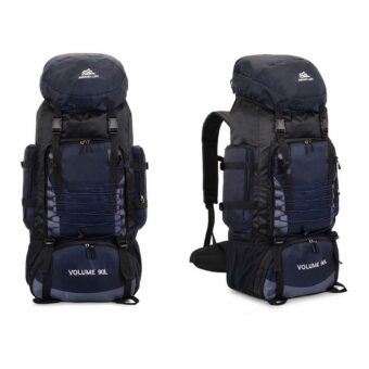 Extra grote wandelrugzak - Donkerblauw - Wandelrugzak Rugzak