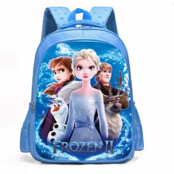 Elsa en Anna rugzak, De sneeuwkoningin - donkerblauw - Frozen 2 Frozen
