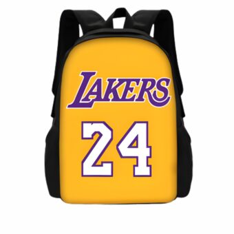 Basketball rugzak met Kobe Bryant print voor sport en school