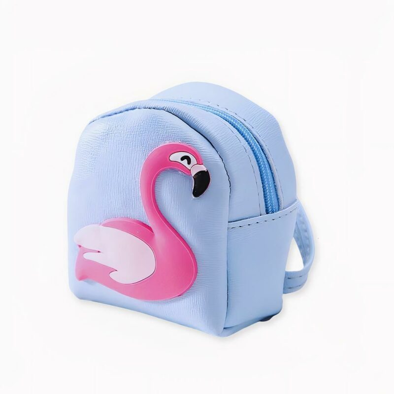 Deze mooie roze flamingo minirugzak is ideaal voor zowel dierenartsen als studenten. Hij is compact, discreet en licht. Het is de ideale damestas om uw kit of kleine accessoires in mee te nemen.