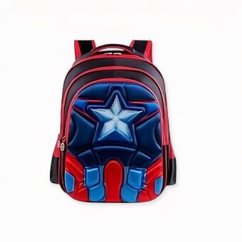 Captain America rugzak voor kinderen, goede kwaliteit en zeer modieus.