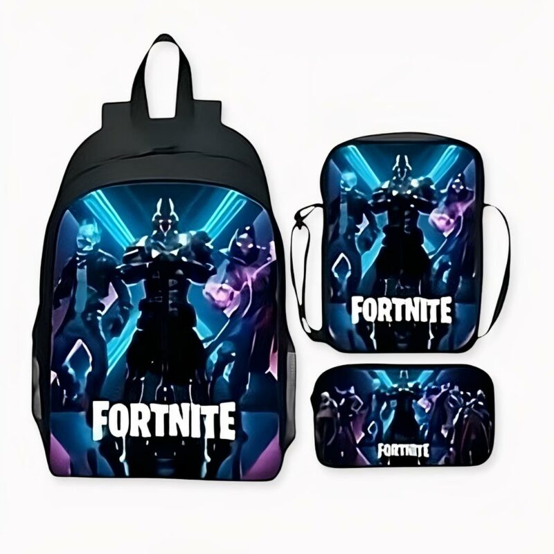 Fortnite 3-delige rugzak, goede kwaliteit en erg trendy.