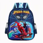 Spiderman en vrienden blauwe schoolrugzak