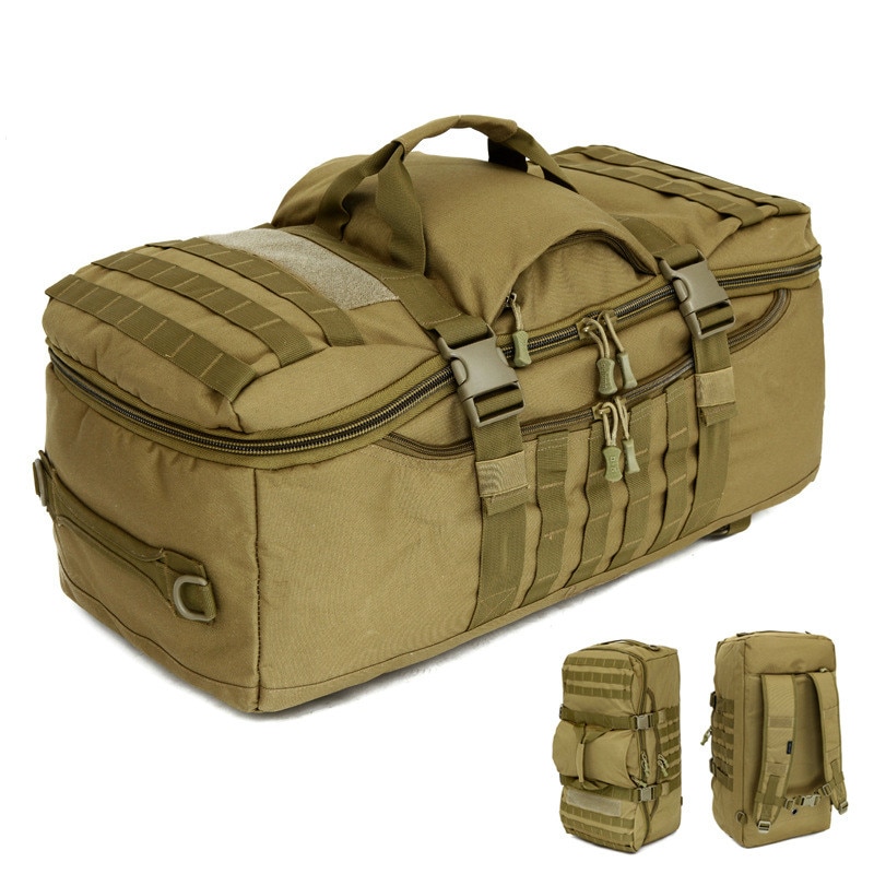 Militair groene 60L multifunctionele rugzak