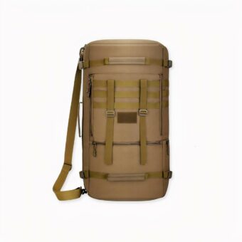 U vindt alles wat u nodig hebt in deze ruime, compacte en flexibele militaire robuustheid. Voor gebruik in het veld kunt u alles meenemen wat u nodig hebt. Hij is verkrijgbaar in 60 liter, voldoet aan al uw behoeften en biedt u comfort dankzij het ventilatiesysteem en de ideale pasvorm. Verkrijgbaar in vele kleuren.