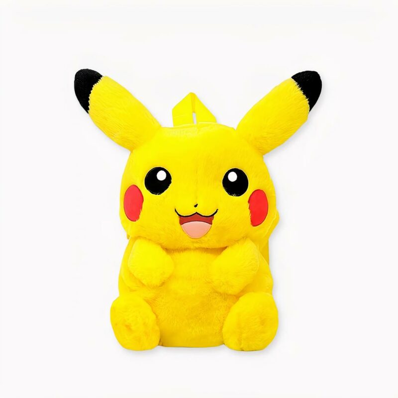 Pokémon Pikachu lachende pluche minirugzak, geel. Goede kwaliteit en zeer trendy.