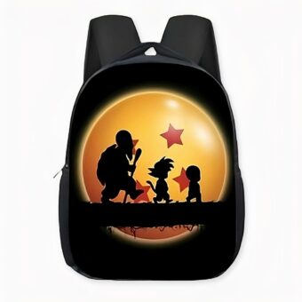 Dit is de perfecte rugzak voor uw kleine Dragon Ball Z fan! Deze leuke en praktische stapel heeft een enorme reeks kristallen met het beste van twee werelden, Son Goku en Krilin. Deze Dragon Ball Z rugzak met kristallen bolmotief is licht van gewicht. Hij is stijlvol voor dagelijks gebruik.