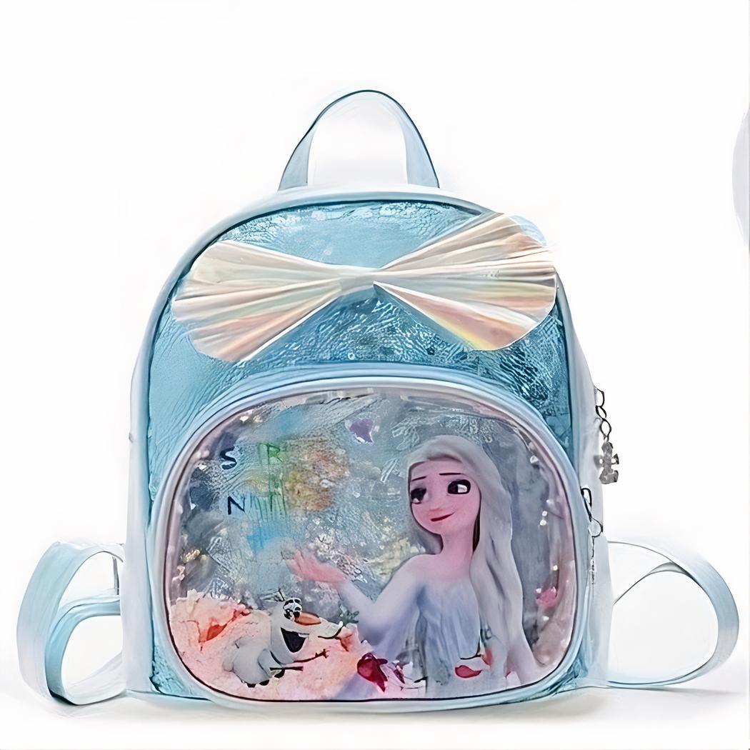 Frozen Elsa glitter rugzak voor meisjes - Afbeelding 8