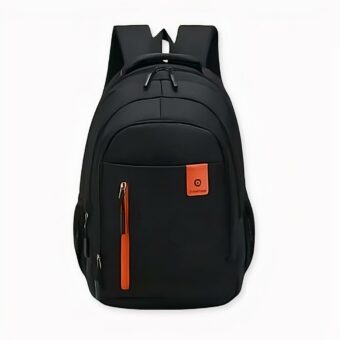 Ergonomische schoolrugzak voor kinderen in zwart, goede kwaliteit en erg trendy.